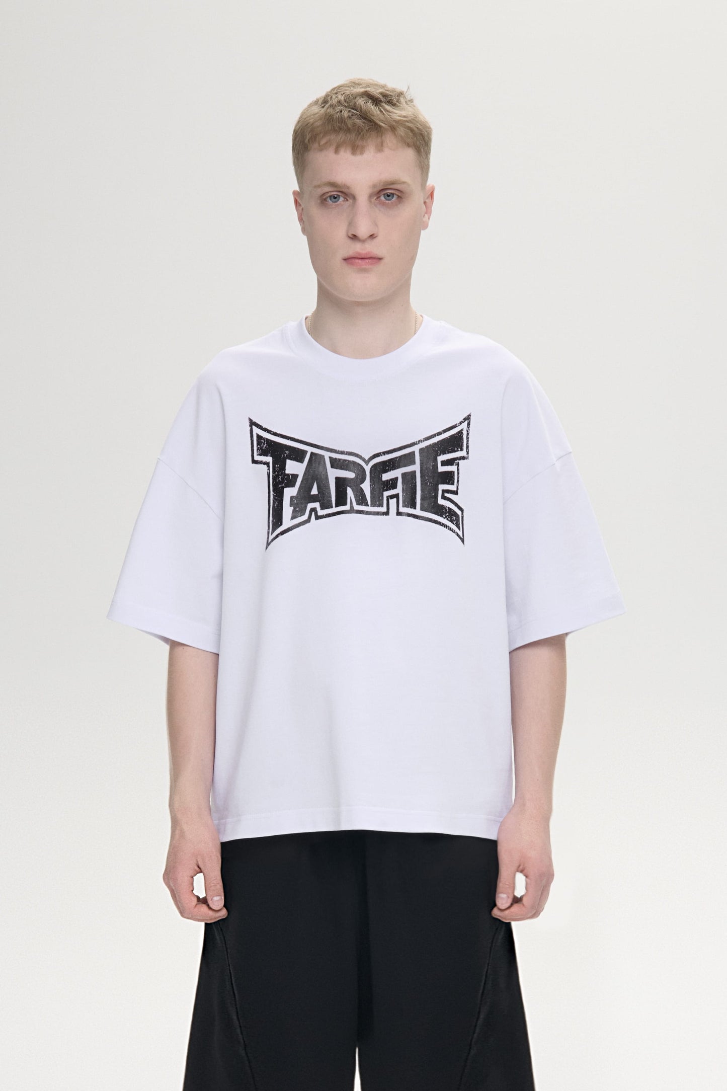 Футболка Farfie Logo White