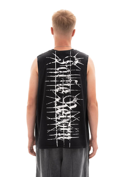 Farfie Reborn Sleeveless Black