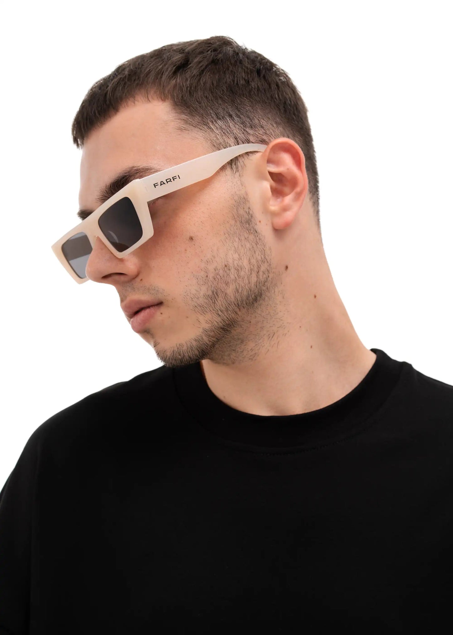 Окуляри Farfi Beige Pentagon - FARFIОкуляри Farfi Beige PentagonSunglasses FARFI