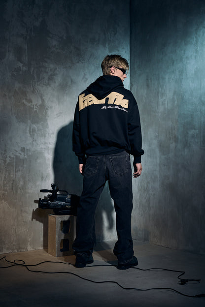 Зіп худі Patched Path (Black)