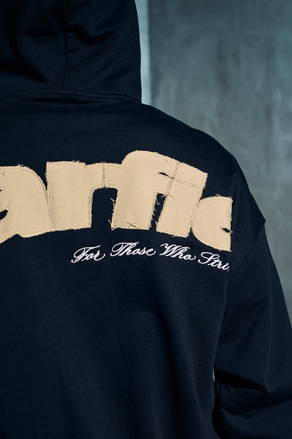 Зіп худі Patched Path (Black)