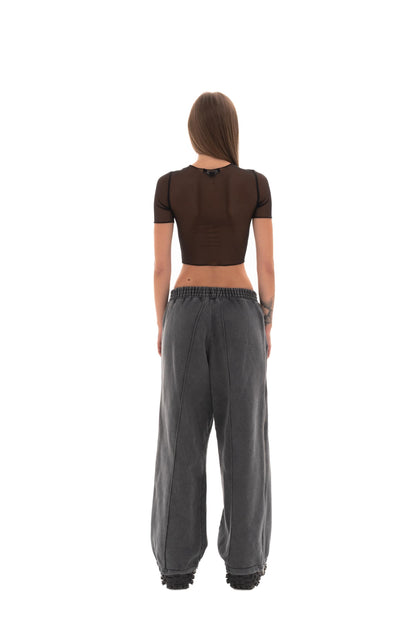 Tribalism Mesh Crop