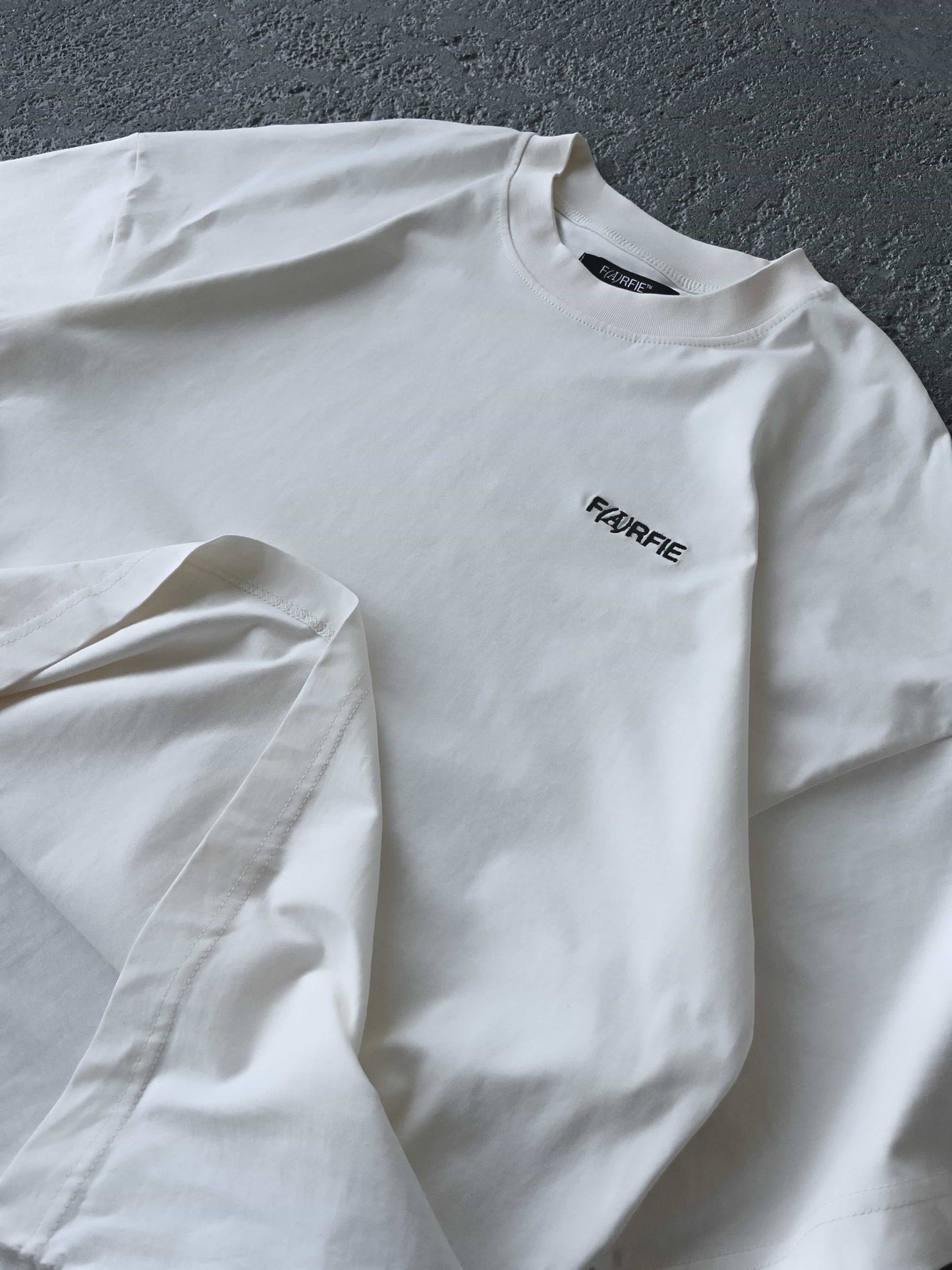 Футболка Basic logo Cream 3шт