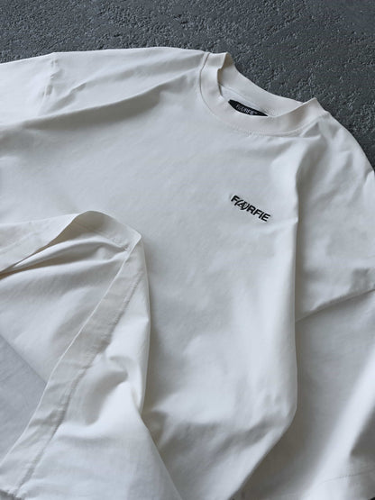 Футболка Basic logo Cream 3шт