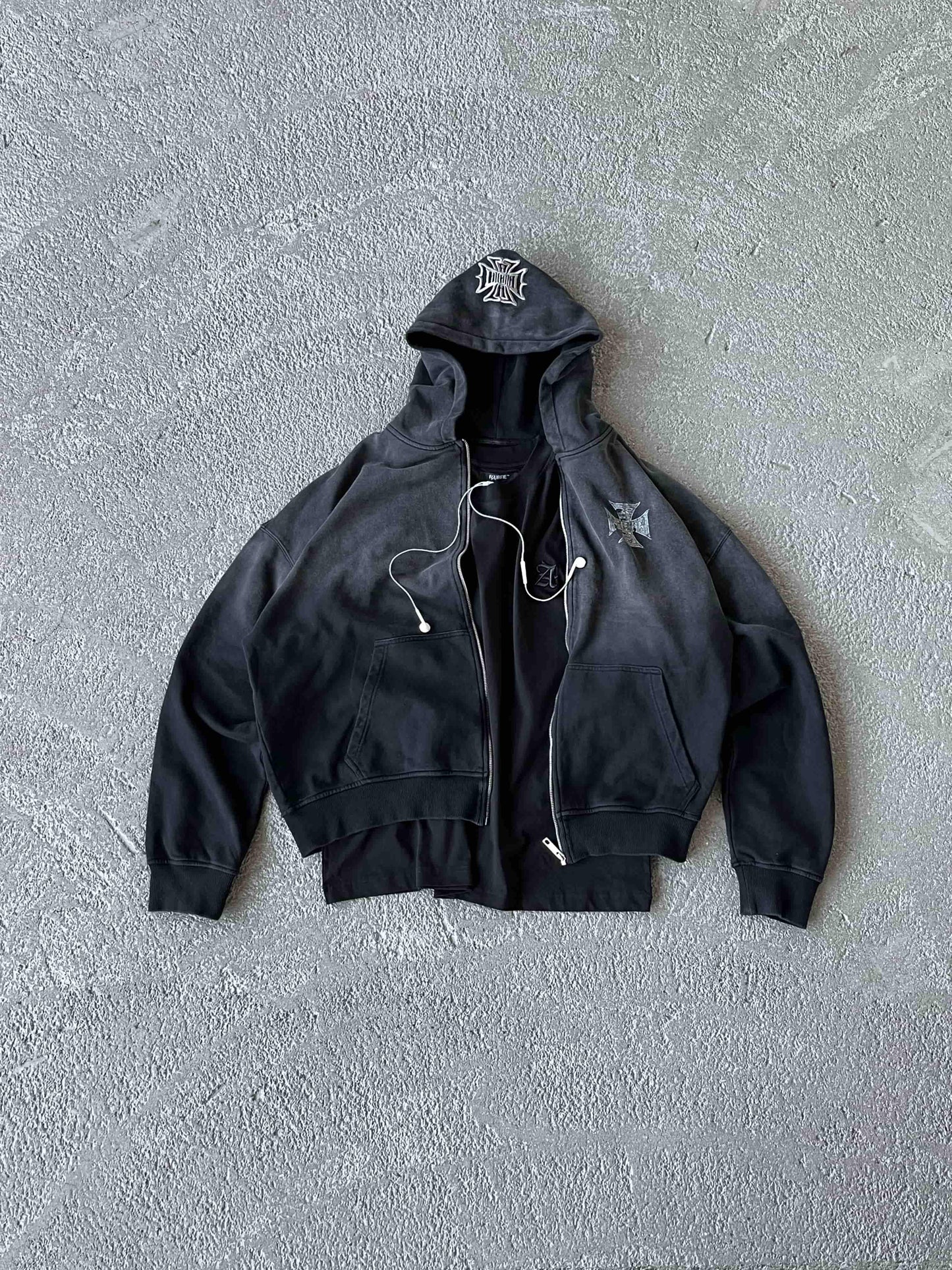 Зіп Худі Maltese Washed