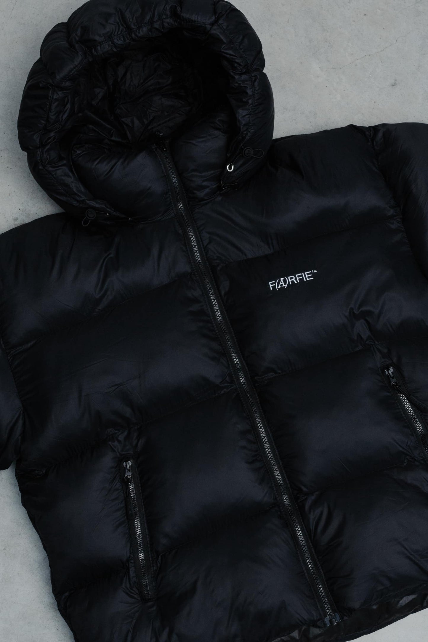 Пуховик Farfie White Logo 2.0