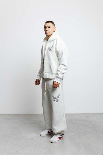 Зіп Худі NFC Eagle (White)