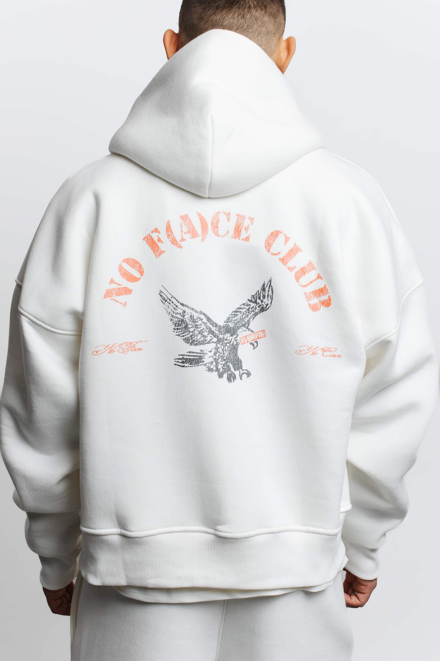 Зіп Худі NFC Eagle (White)