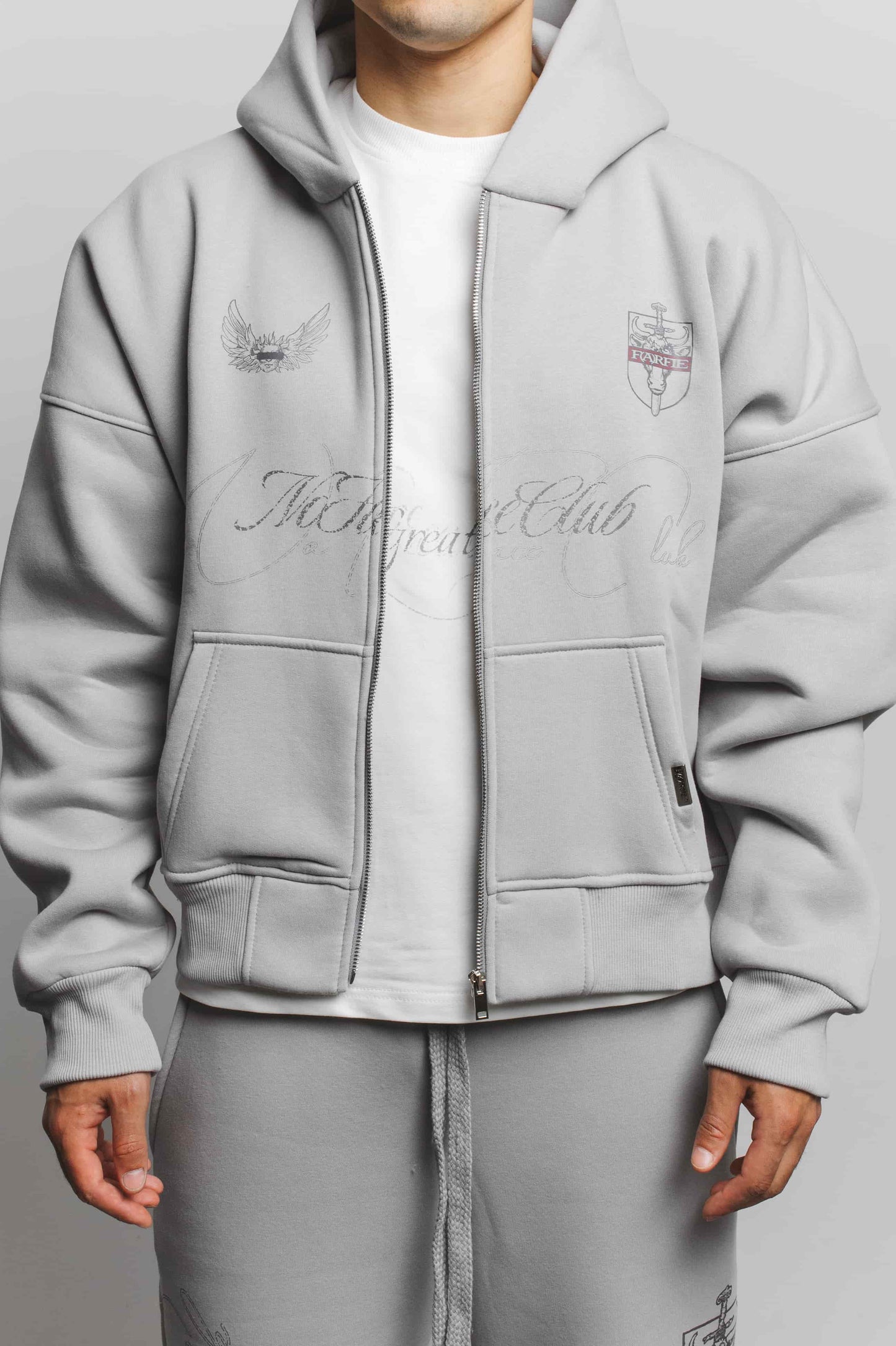 Зіп Худі NFC Angel (Gray)