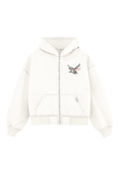 Зіп Худі NFC Eagle (White)