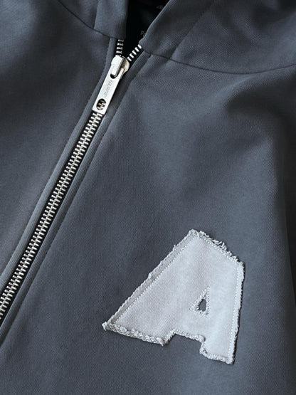 Зіп худі Patched Path (Grey)