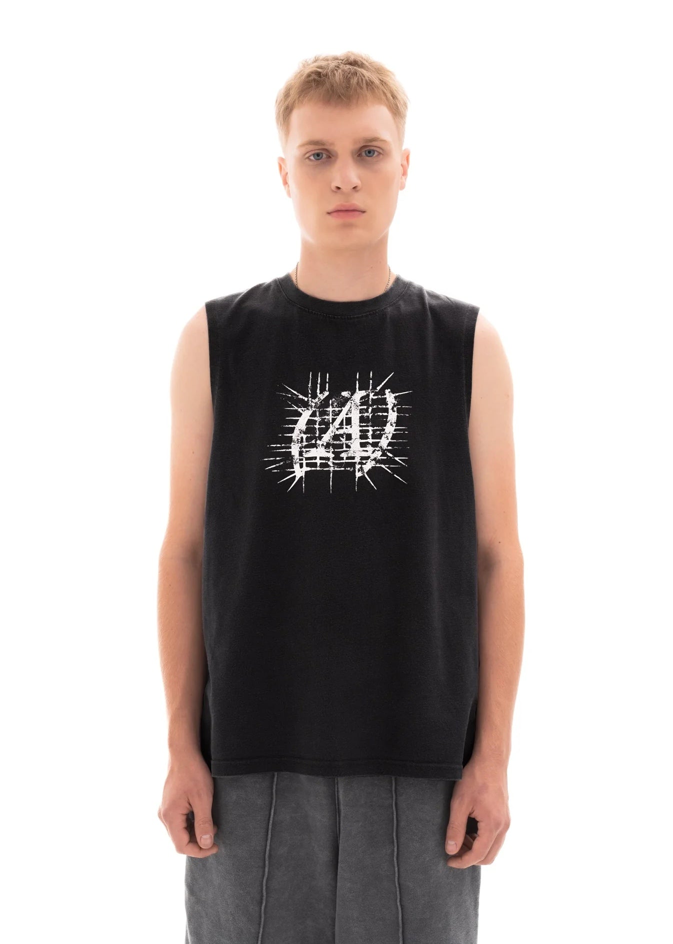 Farfie Reborn Sleeveless Black