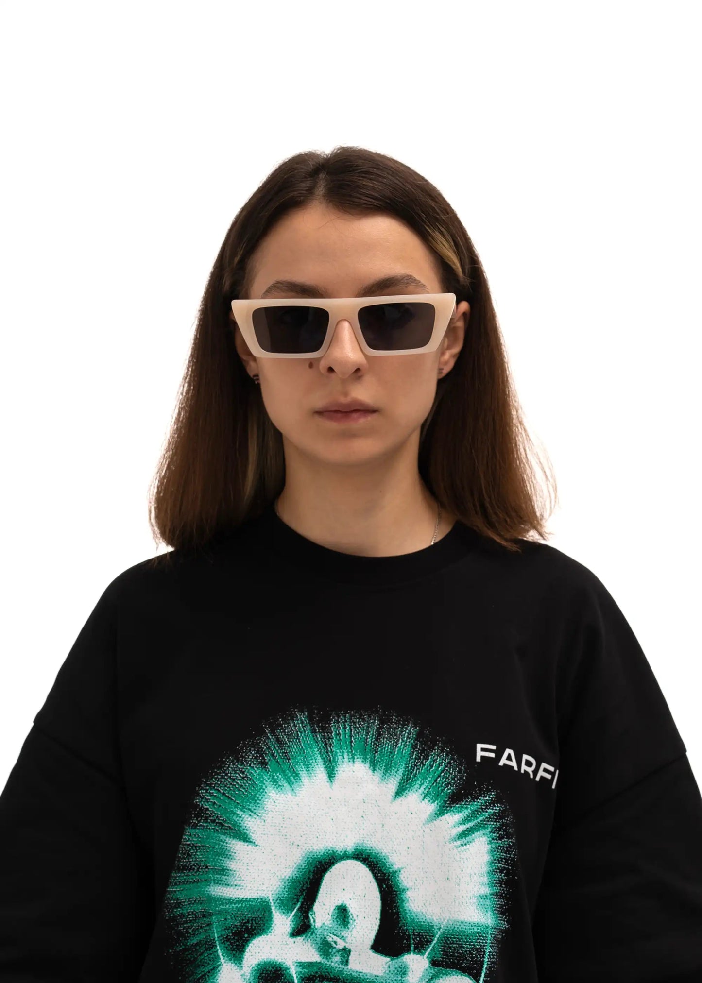 Окуляри Farfi Beige Pentagon - FARFIОкуляри Farfi Beige PentagonSunglasses FARFI
